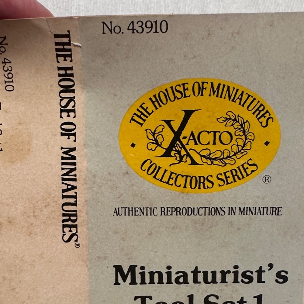X-ACTO Vintage 1976 Miniature Tool Set - Picture 10 of 13